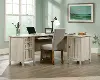 Costa Chestnut Beige L-Shaped Desk