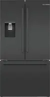 B36FD50SNB Bosch 500 Series 26 cu ft French Door Refrigerator - Black Stainless Steel