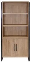 Mason Natural and Black Bookcase