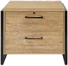 Mason Natural and Black Lateral File