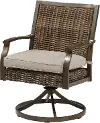AFX07601P06 SWIVEL ROCKER DINING CHAIR/WOVEN Trenton Patio Swivel Rocker Dining Chair
