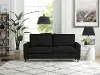 Tiar Black Button Tufted Sofa