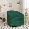 Reina Green Swivel Tub Chair