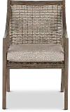 AFE09000P04/POTOMAC PATIO DINING CHR/WOVEN Potomac Brown Patio Dining Chair