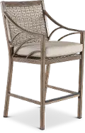 FE09009P03/BRST Potomac Brown Patio Bar Stool