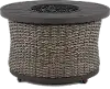 ARY06300P01 FIREPIT 40RD-CHAT-WOVEN-SLATS HAVANA Havana Patio Firepit