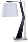 27 Inch Silver Desk Lamp