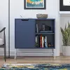 Modine Navy Bookcase