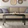 Parsons Black Oak Coffee Table