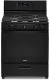 WFG505M0MB Whirlpool 5.1 cu ft Gas Range - Black