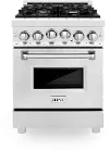 RG24 ZLINE 2.8 cu ft Gas Range - 24 W Stainless Steel