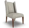Parsons Chrisney Gray Upholstered Dining Room Chair