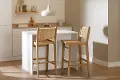 14163 Balka Natural Rattan Stool - South Shore