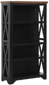 Qatar 60 Black Bookcase