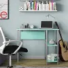 Garrett Spearmint Metal Computer Desk