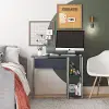 Garrett Blue Metal Computer Desk