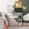 Garrett White Metal Computer Desk