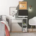 Garrett White Metal Computer Desk