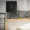 Camberly Black Oak 24 Wall Cabinet