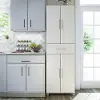 Camberly Ivory Oak 4 Door Storage Cabinet