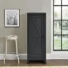 Farmington Black Oak 48 Tall Storage Cabinet