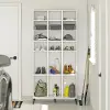 Flex White Athletic Shoe Storage Cabinet