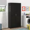 Kendall Black 36 Utility Storage Cabinet