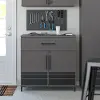 Shelby Graphite Garage Base Cabinet with Drawer