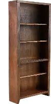 Urban Loft 72 Bourbon Brown Bookcase
