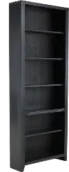 Urban Loft 84 Dark Mocha Bookcase