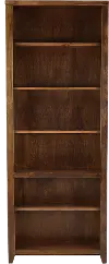Urban Loft 84 Bourbon Brown Bookcase