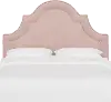 180TVLVTBLSH Jolie Velvet Blush Twin Headboard - Skyline Furniture