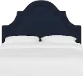 180TVLVINK Jolie Velvet Ink Twin Headboard - Skyline Furniture