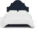 181BEDVLVINK Jolie Velvet Ink Full Bed - Skyline Furniture