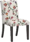 63-6CHFLMLTOGA Drew Chintz Floral Dining Chair - Skyline Furniture