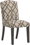 64-6MDNGRN Nora Granite Geometric Dining Chair - Skyline Furniture