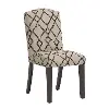 64-6MDNGRN Nora Granite Geometric Dining Chair