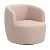 48-10VLVSFTPNK Hunter Velvet Soft Pink Swivel Chair
