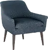 9005ZMNV Charlotte Navy Blue Accent Chair - Skyline Furniture