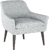 9005ZMPMC Charlotte Pumice Light Gray Accent Chair - Skyline Furniture