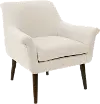 9005LNNTLC Charlotte Linen Talc Accent Chair - Skyline Furniture