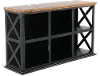 Qatar 54 Black TV Stand