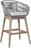 LCTFBAGRTK30 Tutti Frutti Natural Outdoor Bar Stool