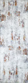 A164-MULTI-2.6X8-AND101 Finnian Multi-Colored 8 Foot Runner Rug