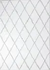 A164-WHGY-5X7.6-AND104 Faris White and Gray 5 x 8 Area Rug