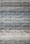 C191-MULTI-4X6-CM106 Lacey Gray and Blue Geometric 4 x 6 Area Rug