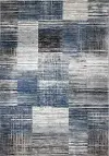 C191-BLBE-2.6X8-CM109 Laney Blue and Gray 8 Foot Runner Rug