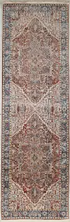 C192-RU-2.6X8-CN101 Gatlin Bohemian Rust 8 Foot Runner Rug