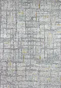 R130-GY-76X96-LC165 Noor Gray Wool 8 x 10 Area Rug