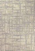 R130-TA-2.6X8-LC165 Noor Taupe Wool 8 Foot Runner Rug